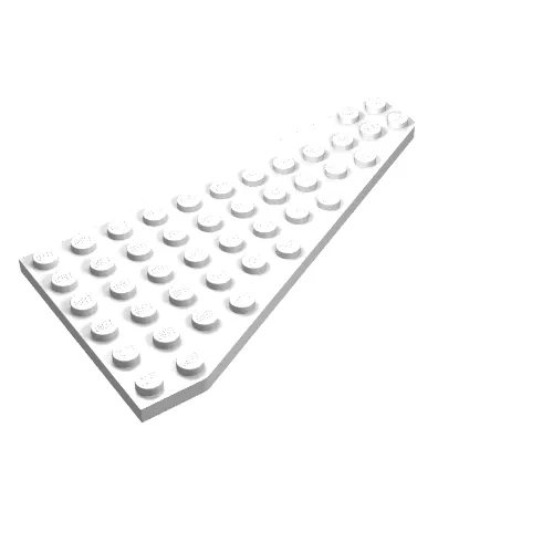 Wedge, Plate 7 x 12 Wing Left