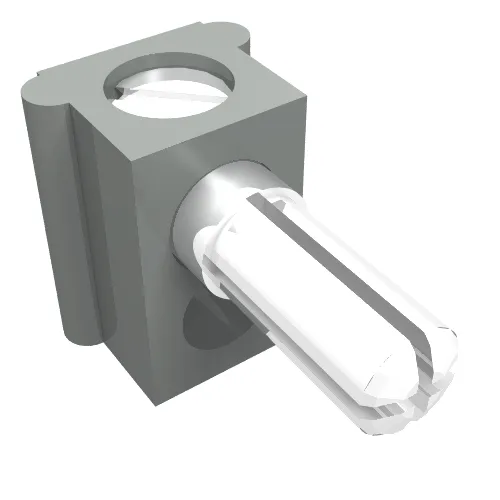 Electric Connector, 1 Way Male Squared [Complete Assembly]