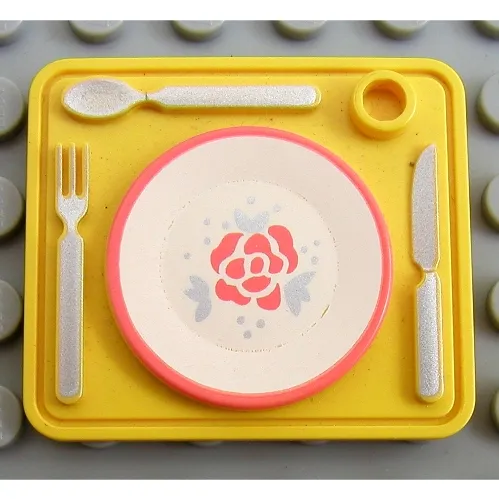 Scala, Equipment Tray with Eating Utensils