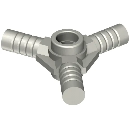 Tool Connector 3 Bar, 120 deg, Stud on Both Sides