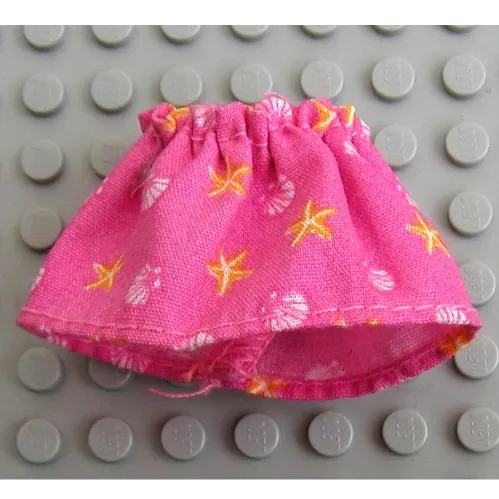 Belville, Skirt, Girl, Short, Clam and Starfish Print