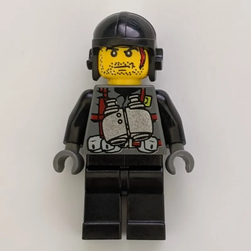 Digger with Binoculars Hanging Round Neck