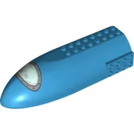 Aircraft Fuselage 6 x 13 x 3 with Window Print