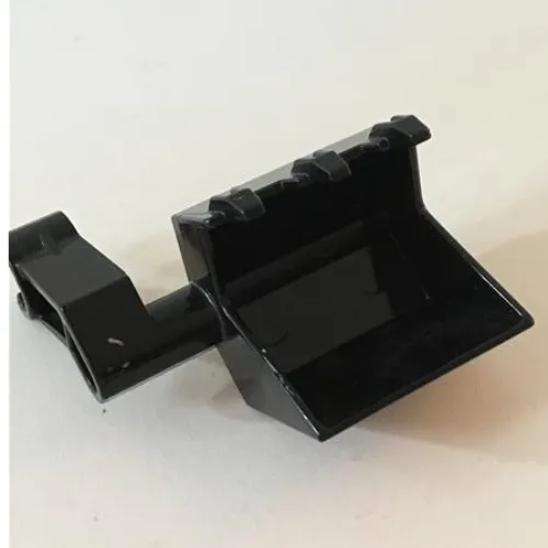 Duplo Excavator Bucket 2 x 2 x 2 with Three Teeth and Angled Arm Clip (Benny)