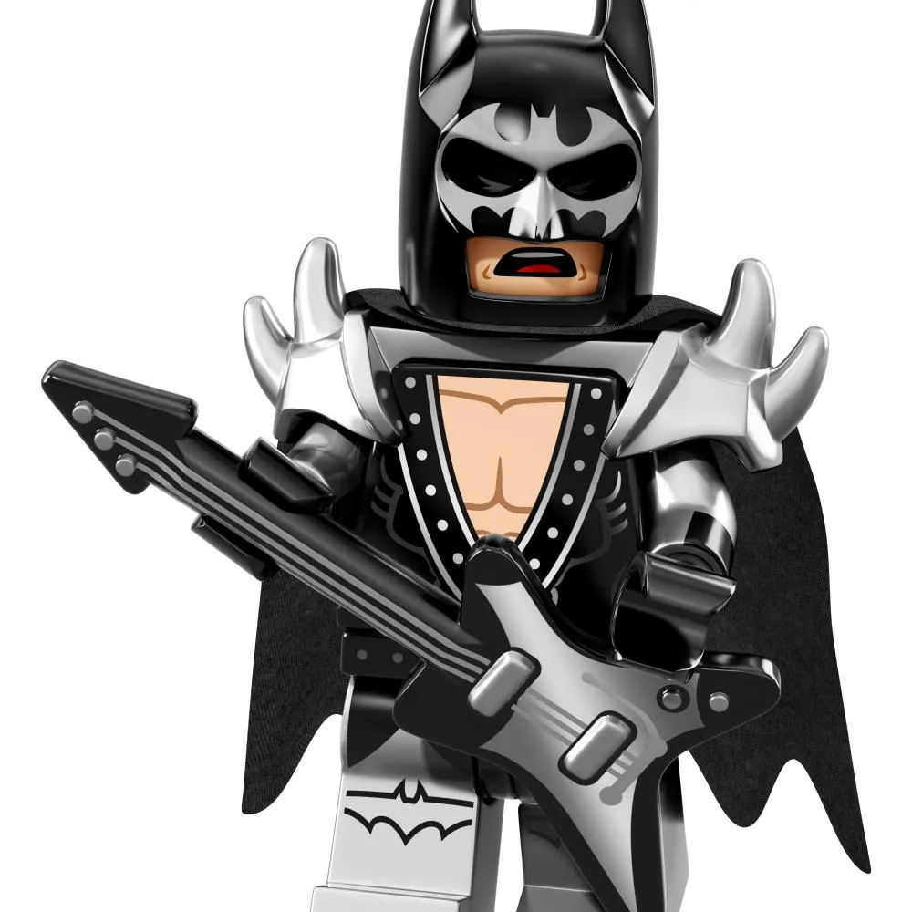 Glam Metal Batman