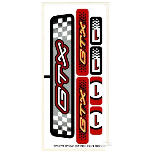 Sticker Sheet for Set 8237-1