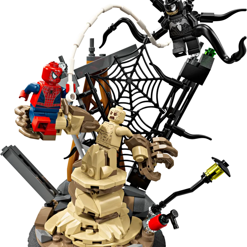 Epic Battle: Spider-Man vs. Sandman