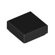 Tile 1 x 1 with White Square, Purple Circle print