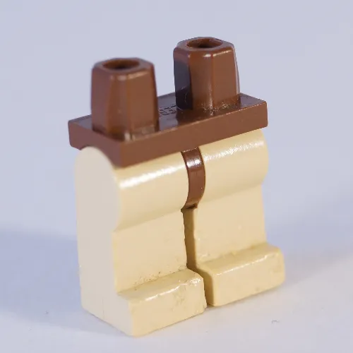 Hips and Tan Legs with Pockets, Silver Belt Buckle Print