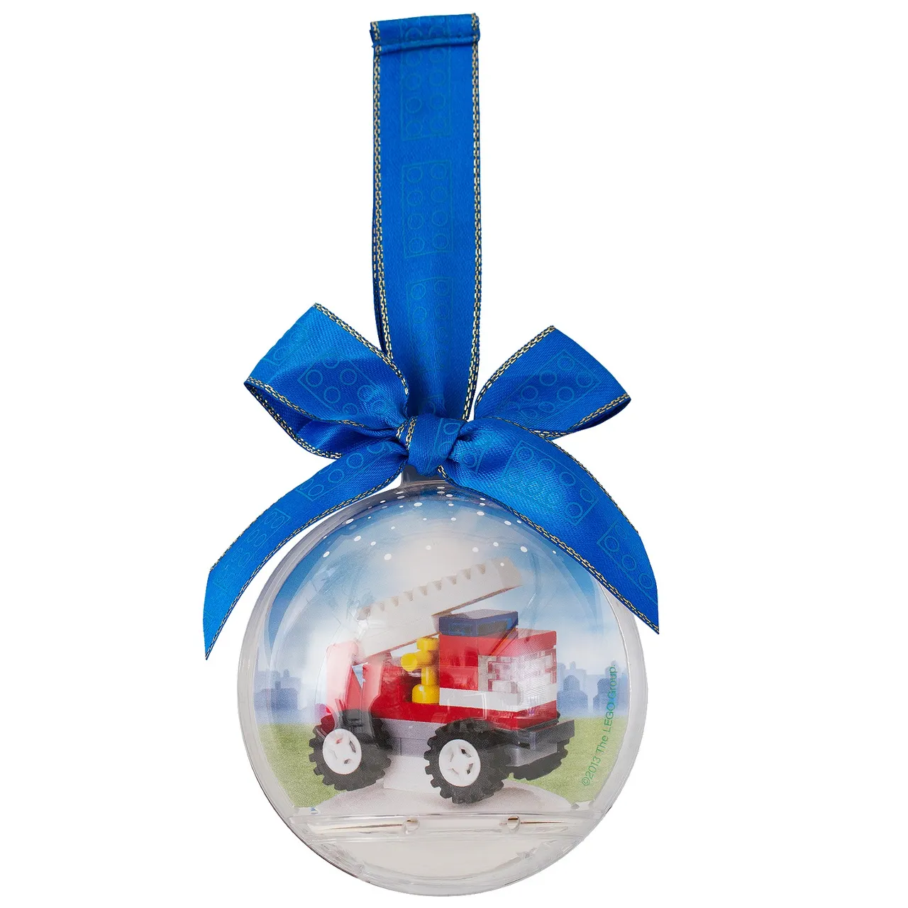 Fire Truck Holiday Bauble