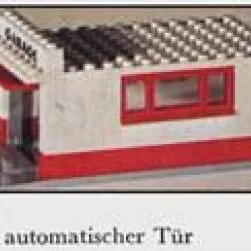 Garage with Automatic Door (Gray base and door frame)