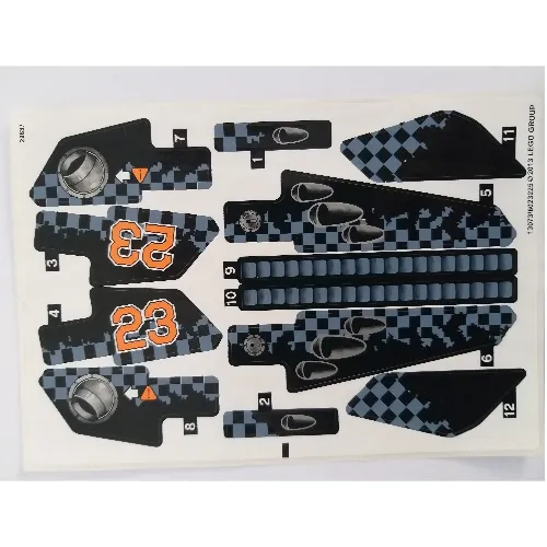 Sticker Sheet for Set 42002-1