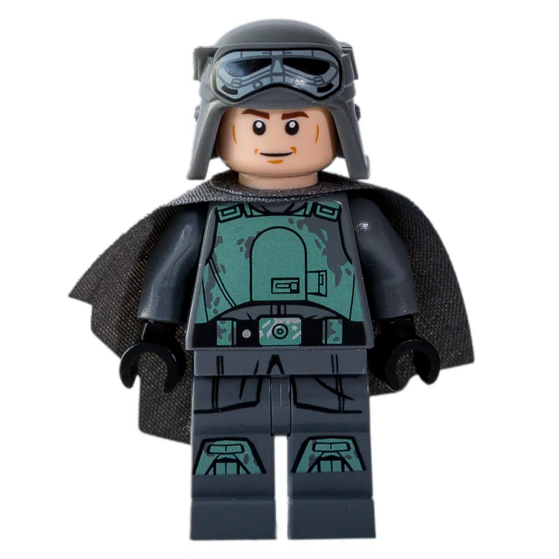 Han Solo, Mudtrooper Outfit, Dark Bluish Gray