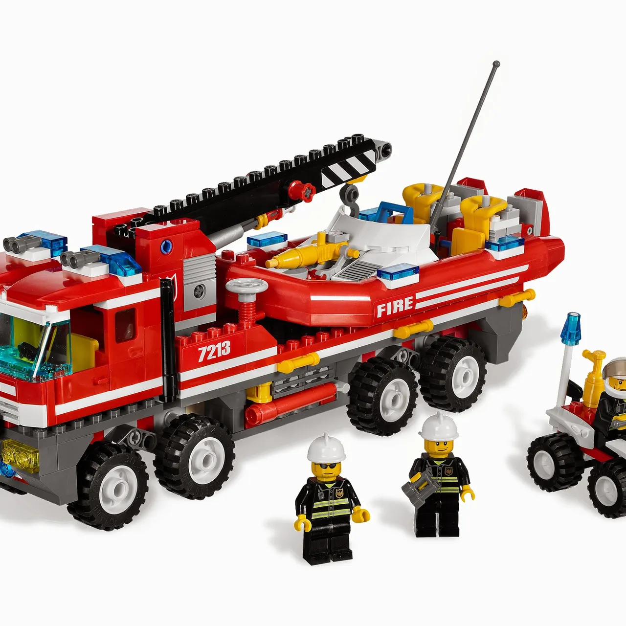 Off-Road Fire Truck & Fireboat