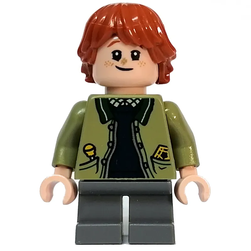 Ron Weasley, Olive Green Jacket, Dirt On Nose