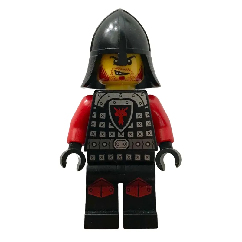 Dragon Knight, Red, Helmet, Red Beard