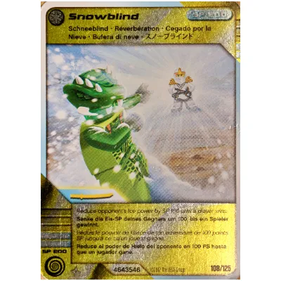 Trading Card, Ninjago Deck #2: 108 - Snowblind - International Version