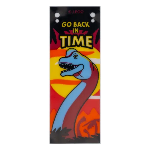 Banner, 'GO BACK IN TIME', Dinosaur Print