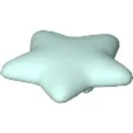Clikits Icon, Star 2 x 2 Small with Pin [Frosted]