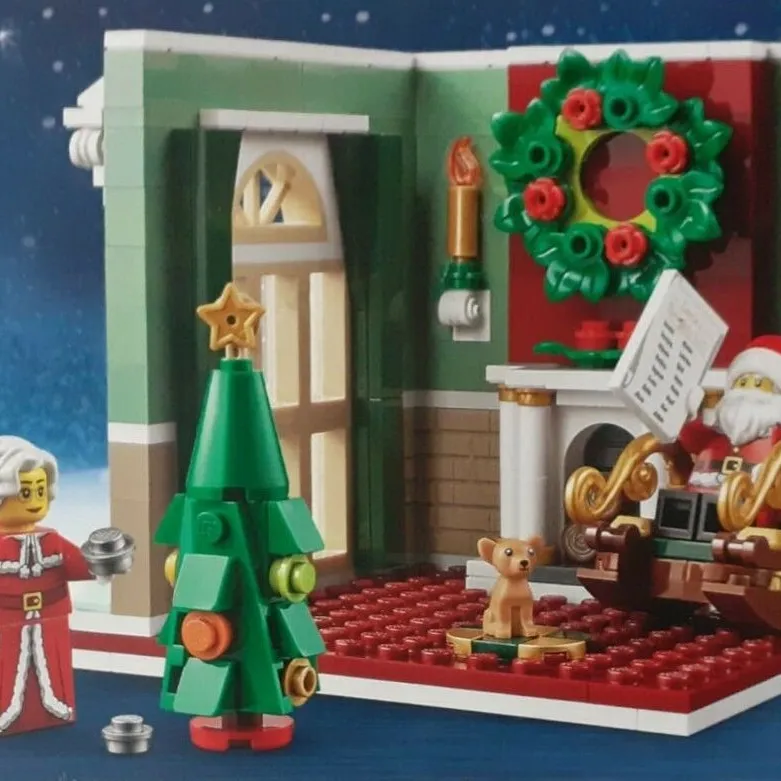 Mr. and Mrs. Claus' Living Room