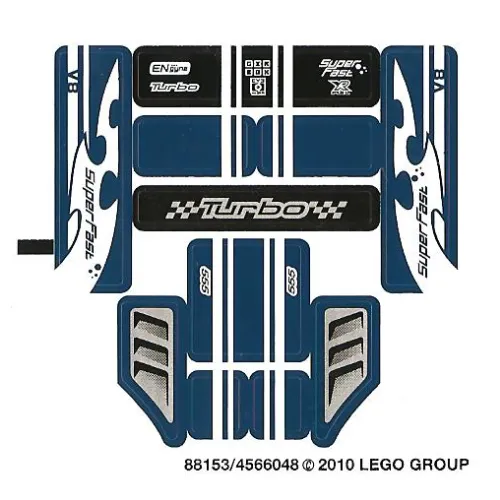 Sticker Sheet for Set 8194-1