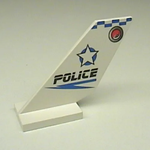 Tail Shuttle with Police Blue Checkered Print