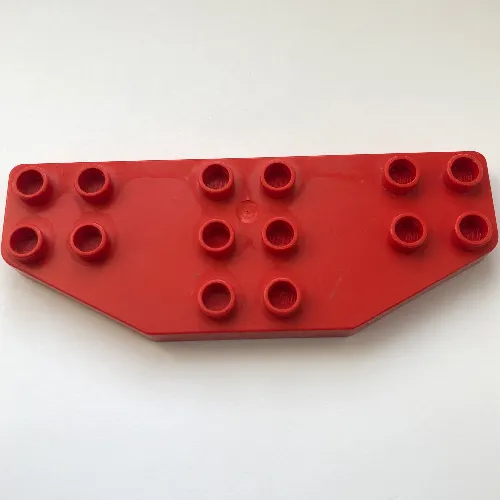 Duplo Plate 8 x 3 without Corners (Airplane Wings)
