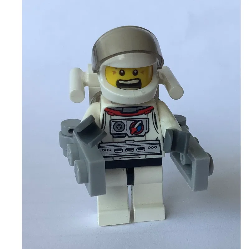 Astronaut - White Torso and Legs, Backpack