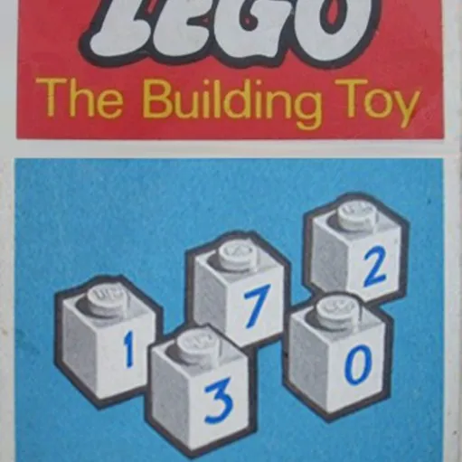 50 numbered bricks (The Building Toy)