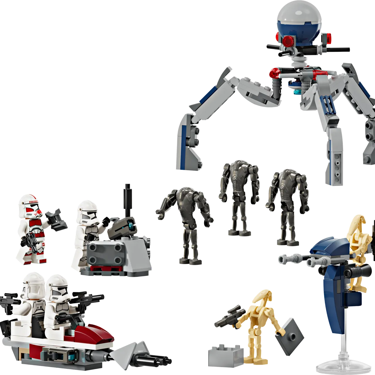 Clone Trooper & Battle Droid Battle Pack