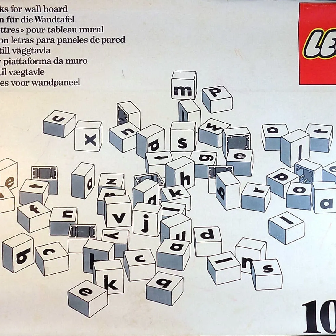 Letter Bricks for Wall Board