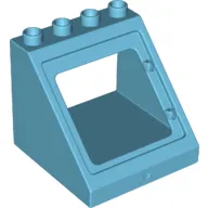 Duplo Roof Section 4 x 4 x 3 with Window