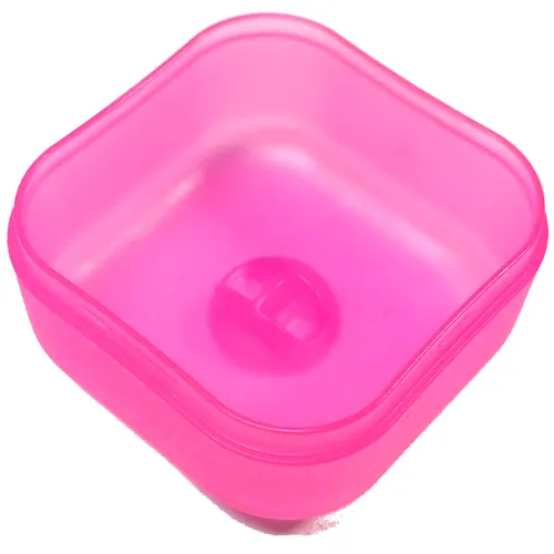 Clikits Container Box, Bottom, Square with 1 Hole