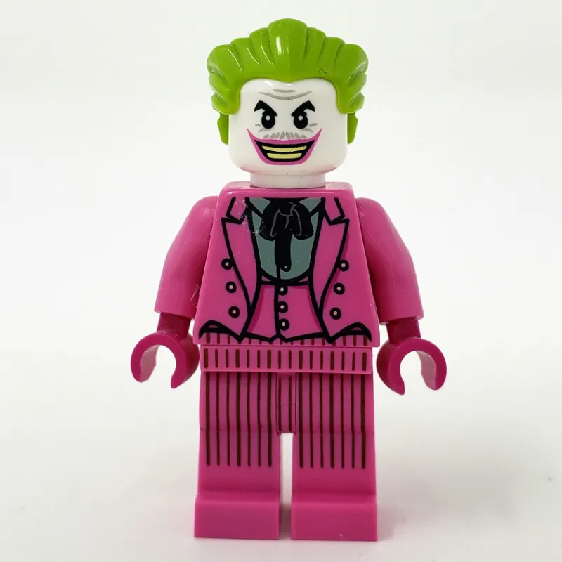 The Joker in Dark Pink Suit, Magenta Hands (60's TV Series)
