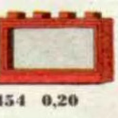 1 x 4 x 2 Window, Red or White