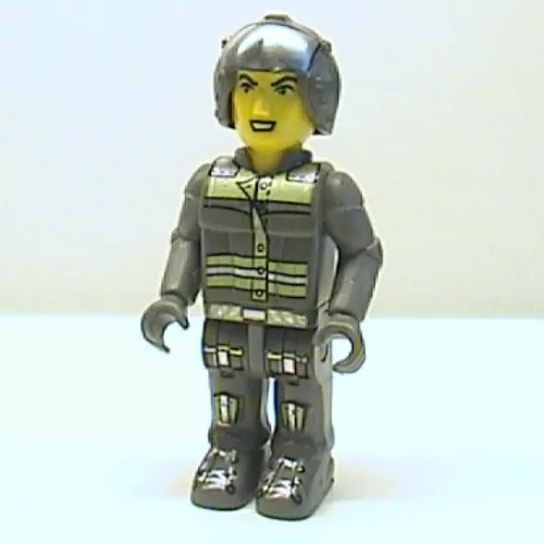 Juniors Minifig, Res-Q - Open Faced Helmet without Sunglasses