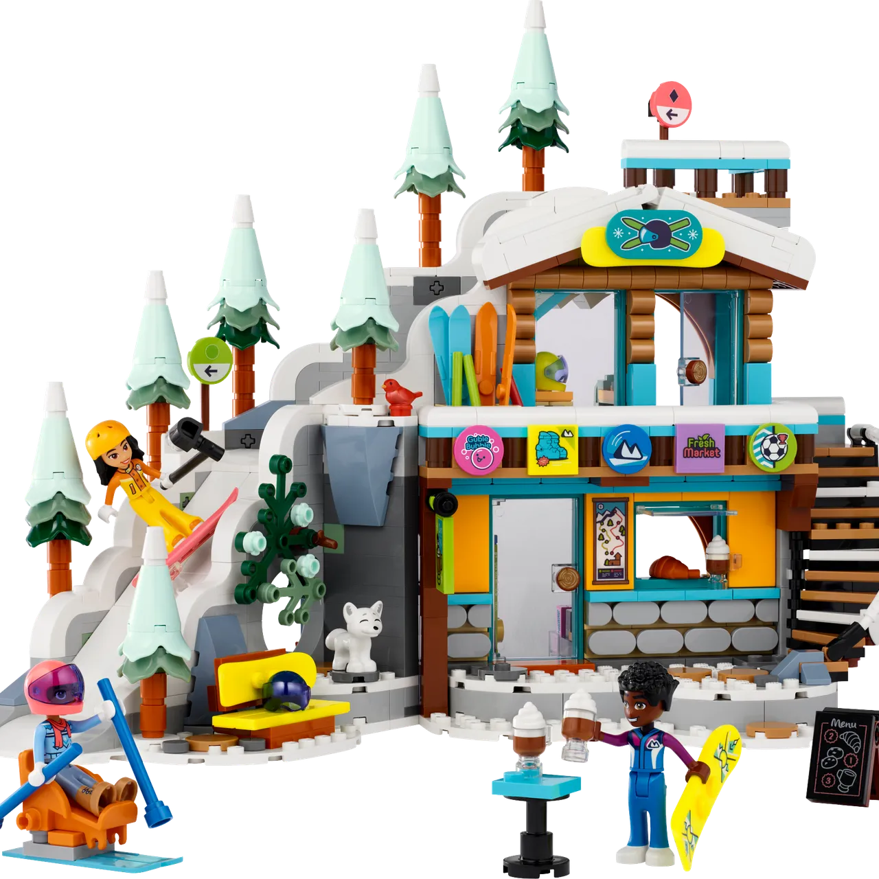 Holiday Ski Slope and Café