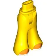 Minidoll Hips and Wide Pants with Orange Shoes print