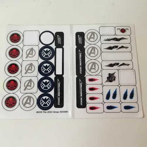 Sticker Sheet for Set 5003084-1