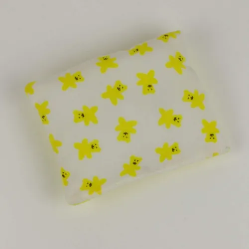 Duplo Pillow with Teddy Bear Print