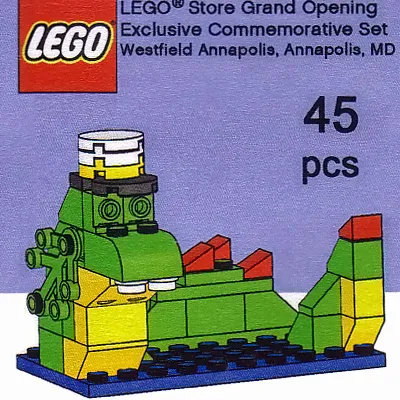 LEGO Store Grand Opening Exclusive Commemorative Set, Westfield Annapolis, Annapolis, MD