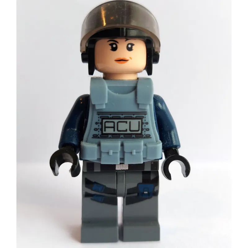 ACU Trooper with Sand Blue Armor, Female