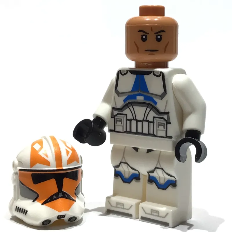 Clone Trooper, 332nd Company, Orange Markings, Visor Holes