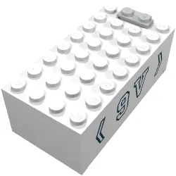 Battery Box, 9V Small [Complete Assembly] with '9V' Print