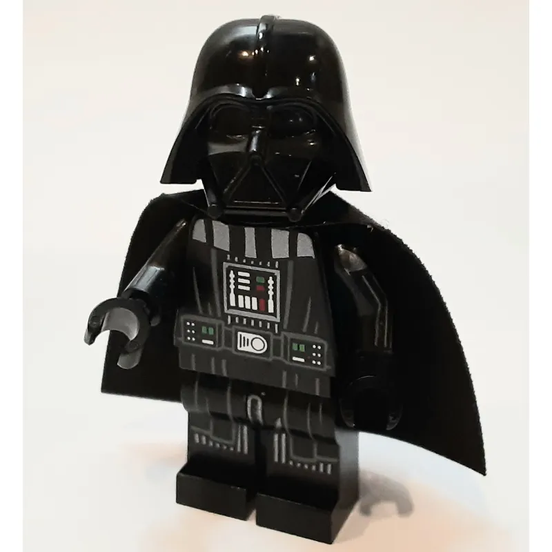 Darth Vader, White Skin, 50231 Cape, Robe Hem and Stripes on Legs