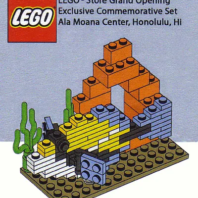 LEGO Store Grand Opening Exclusive Set, Ala Moana Center, Honolulu, HI