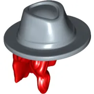 Hair and Hat, Long with Sand Blue Hat Pattern