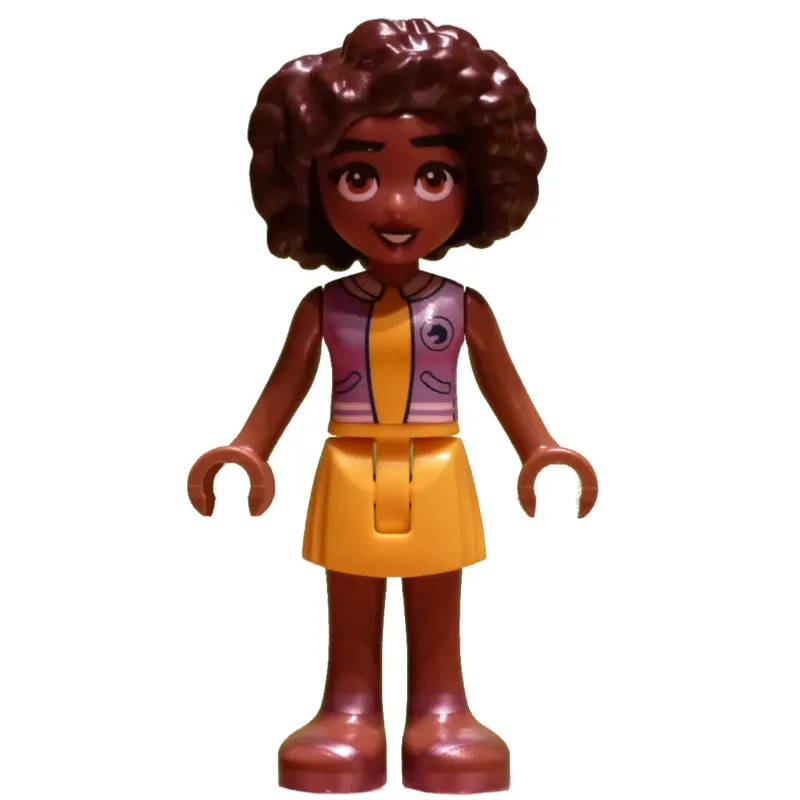 Aliya - Lavender Top, Yellow Skirt