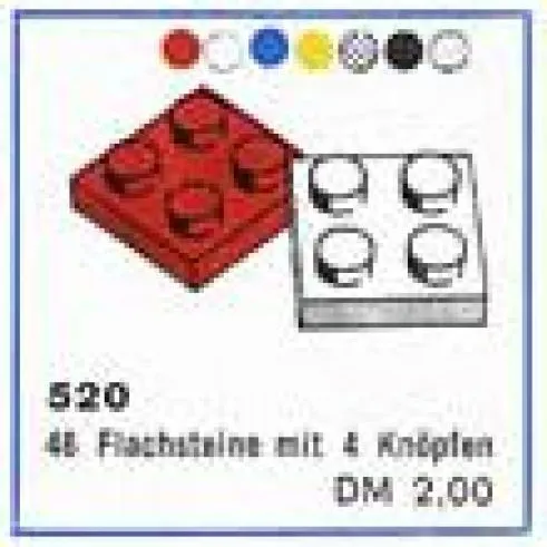 2 x 2 Plates (cardboard box version)