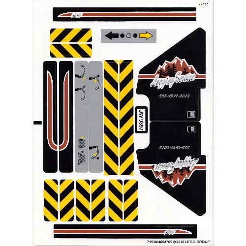 Sticker Sheet for Set 9397-1